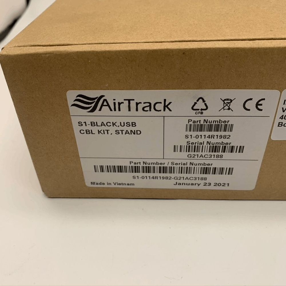 AirTrack S1-S1-0114R1982 Handheld USB Linear Imager Barcode Scanner with Stand